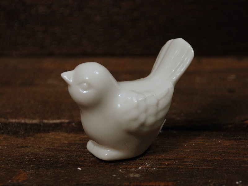 Ptáček bílý, 6,5cm