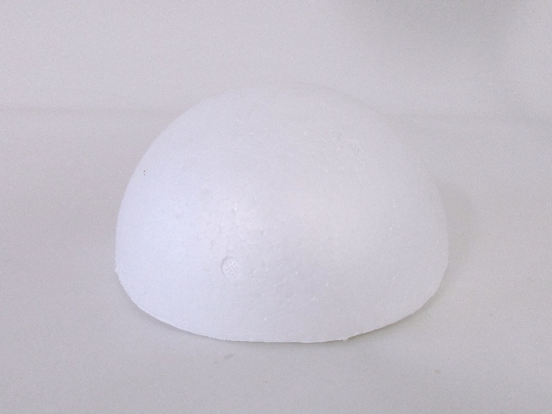 Polokoule polystyren, 18 cm