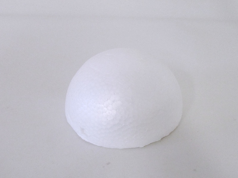 Polokoule polystyren, 14.5cm - 1KS
