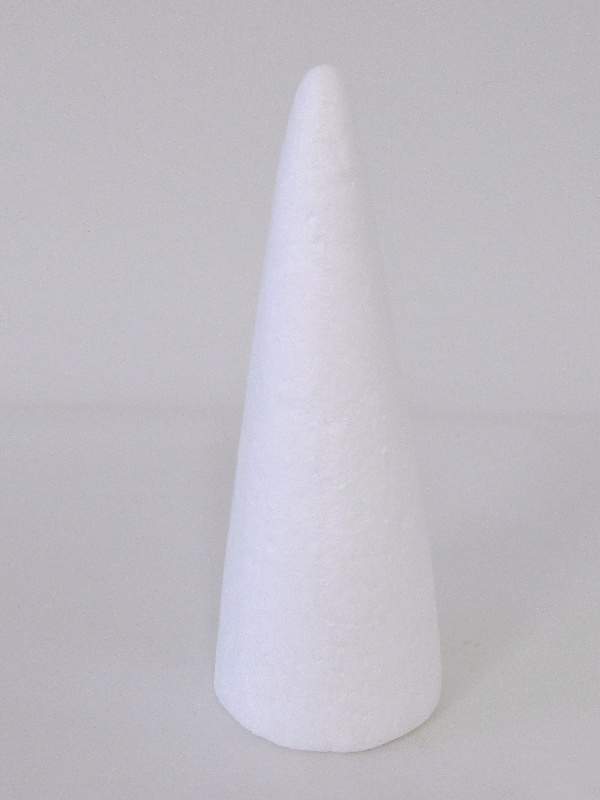 Kužel polystyren 23 cm - 1KS