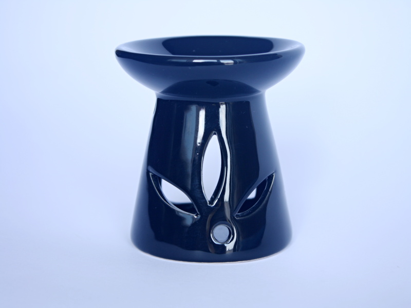 Aroma lampa, černá, 8 cm - 1KS