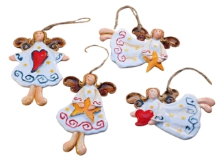 Anděl závěsný, 11cm