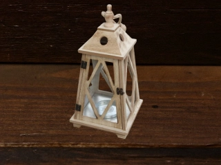 Lucerna dřevěná, 41cm